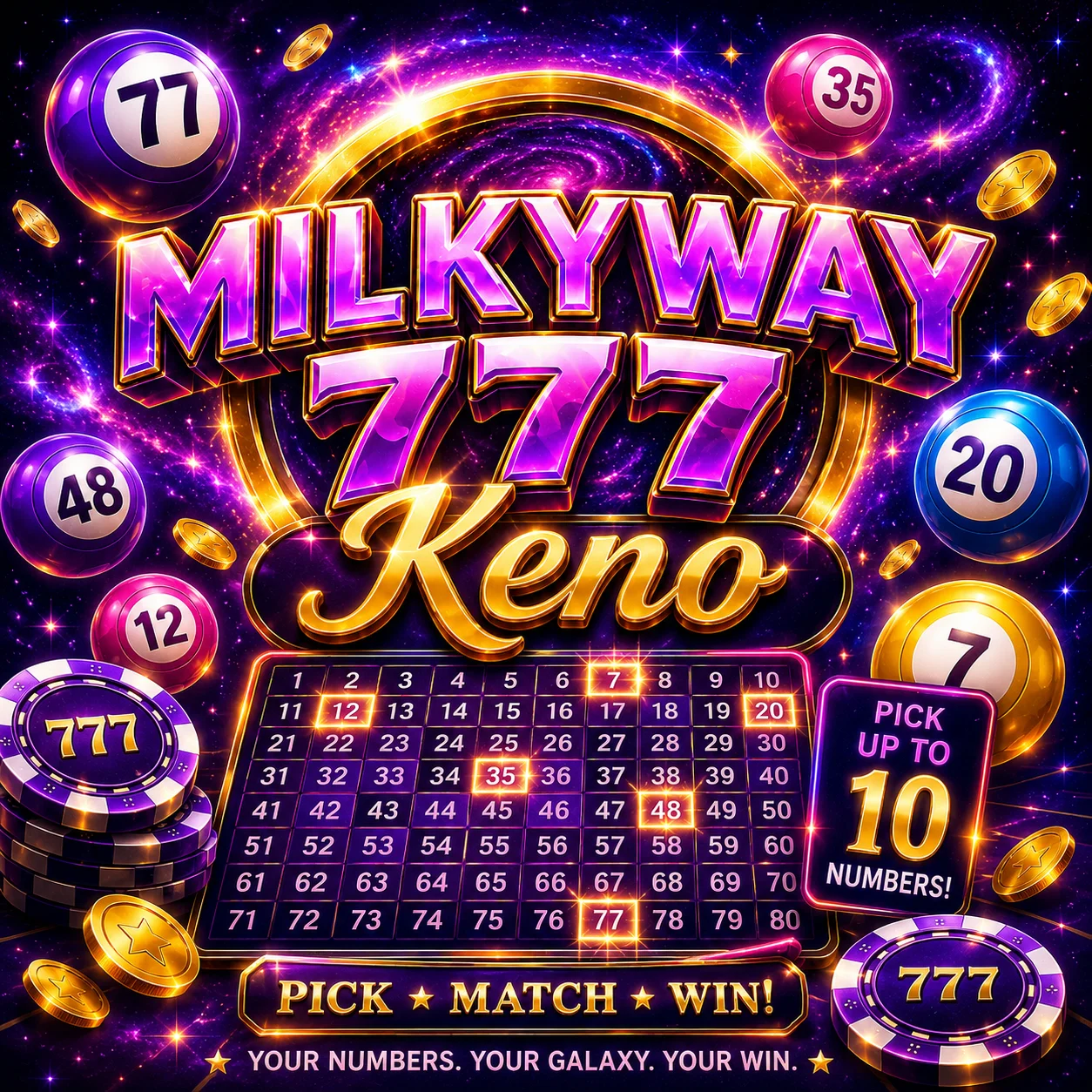 Milky Way 777 Keno